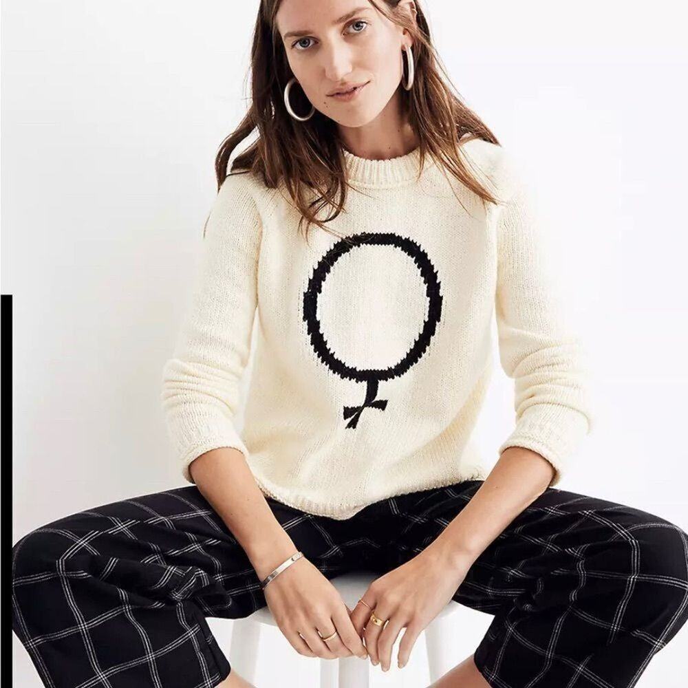 MADEWELL X GIRL INC KEATON PULLOVER SWEATER SIZE XXS